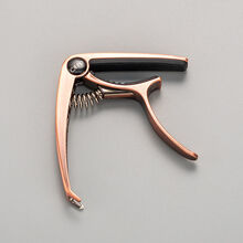 吉他变调夹民谣电吉他尤克里里锌合金金属变音夹调音夹起弦钉配件 古铜色(锌合金升级款)