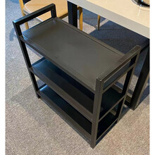 石火锅桌子电磁炉一体市井火锅煤气串串香火锅店桌椅组合 铁艺菜架 官方标配