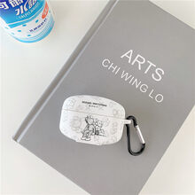 品小样 索尼xm4保护套 潮wf-1000xm4降噪豆四代软壳wf1000xm4真无线蓝牙sony耳 白2坐芝麻街-SONY索尼WF-1000xm4壳