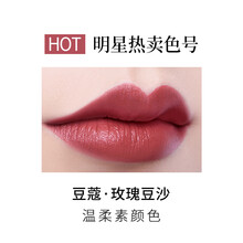 美康粉黛丝绒唇釉雾面哑光女学生款平价小众品牌唇彩烂番茄色口红  多种颜色选择 豆蔻