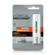 【品质保证】欧莱雅（L'OREAL）男生专用润唇膏男士劲能润护唇膏3.5g保湿补水滋润修护无色防干裂