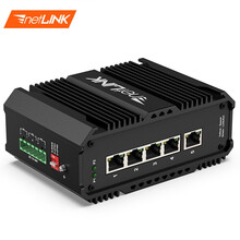 netLINK HTB-G005-M工业交换机5口  非管理型DIN导轨式 适应工业plc控制系统 不含电源 千兆5口  一台