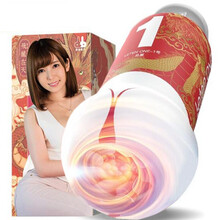 雷霆（LETEN）飞机杯全手动男用自慰器具手动one臀感杯震动发声男性倒模便携炮架名器延缓按摩性用品 3号龙卷风（黄色）