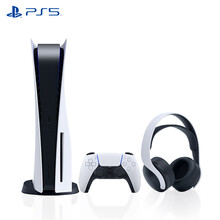 索尼（SONY）PS5 PlayStation国行游戏机 自营同款 PS5 光驱版 标准套餐+无线耳机 国行主机