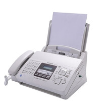 松下KX-FP7009CN普通纸传真机A4纸中文显示传真机复印电话一体机 松下7009全中文显示  乳白色 推荐