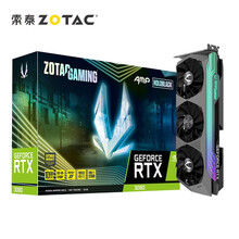 索泰(ZOTAC)GAMING GEFORCE RTX 3080 AMP HOLO GE显卡/N卡/台式机/游戏/电竞/绘图/设计/独立显卡/10GD6X