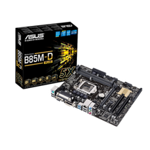 库存Asus/华硕 B85M-D PLUS台式机1150电脑主板带两个PCI插槽