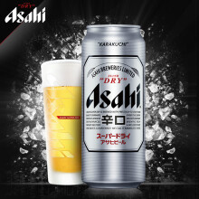 Asahi朝日啤酒（超爽生）500ml*15听 整箱装