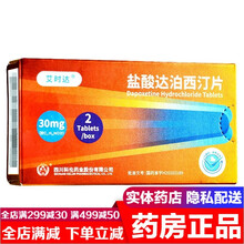 盐酸达泊西汀片2粒装男治疗早泄的药延时持久药达泊西宁可选（齐鲁官方印度版双效片德国进口韦哥延迟增硬 3盒装伟戈男性延长时间持久不射口服药共6片装