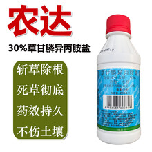 农达除草剂孟山都草甘膦草甘磷美国草甘磷烂根农药 200ml