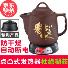 顺兴发煎药壶全自动一体式煎药器砂锅中药壶电药壶电煎药锅熬药罐养生壶中药煲 CH双开关点凸式陶瓷发热体+4L