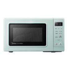 美的（Midea）微波炉家用小号转盘式智能新款微波炉加热微锅炉EV8P01G1-PW1 PM2005