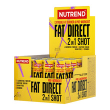 Nutrend小黄瓶液体健身左旋肉碱氮泵左旋100000 含咖啡因20支【送体脂称】