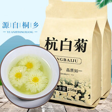 杭白菊花茶250g散装白菊花草茶袋装桐乡胎菊花下泡茶火 杭白菊半斤