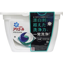 宝洁（P&G） 洗衣凝珠洗衣液家庭装机洗洗衣球日本宝洁进口 清爽自然花香（漂白款）