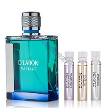 迪拉瑞欧洲香水男士用香水套装持久淡香清新淡雅香氛 节日生日礼物送男友【精品定制】【精品定制】 valiant勇士男士香水