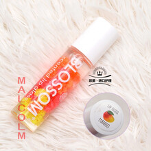 【官方旗舰】美国blossom唇油滚珠式 水果唇油 唇蜜透明无色嘟嘟唇唇蜜唇自然 芒果香