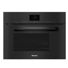 美诺（MIELE）德国原装进口DGM 7640 微波炉蒸箱二合一 微蒸一体机40升 4色可选 黑色