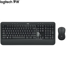 罗技（Logitech） MK540 无线键鼠套装 黑色 防泼溅 优联 舒适掌托 MK520升级版 黑色