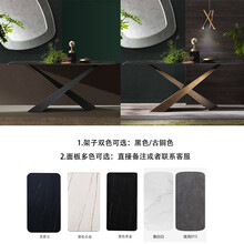玄关桌意式极简岩板子后现代简约大小户型简约创意家具轻奢玄关台 意式岩板玄关桌【120*40*80cm】 组装