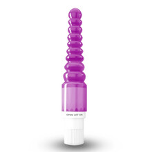 姬欲 后庭肛塞拉珠震动棒 自慰器按摩器秒高潮 男女夫妻房事情趣用品 性玩具辅助工具sm道具保密发货 紫色后庭震动棒【浪珠+强震+柔软】大号