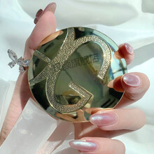 【精品定制】法国蘭寇粉饼定妆粉控油不脱妆蜜粉持久遮瑕美嫩白干粉油皮干皮 象牙白单个