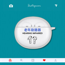 奴玛尼适用于oppo enco air保护套encoair保护套encoair保护壳透明防摔防丢保护 OPPOencoair【黑色老年助听款】