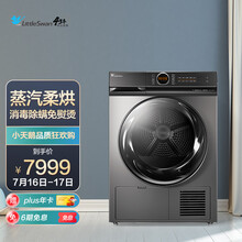 小天鹅 LittleSwan热泵式烘干机 家用干衣机 杀菌除螨 蒸汽免熨 晒被子程序 10公斤  TH100-H36WT(TG)