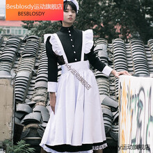 男仆cos男穿女仆装女装大佬cosplay服装可爱洛丽塔咖啡厅反串 男仆装 L