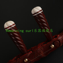 紫檀秦腔板胡乐器 高音 中音 龙头 如意头 专业演奏 专业紫檀盘龙板胡（高音）