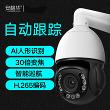 【旗舰新品】安格华4G跟踪球形监控器无线360度连手机远程野外看鱼塘专用户外摄像头 WIFI 特惠版 人形跟踪对讲【黑光级夜视 红外1 无  1080p 60mm