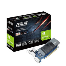 华硕（ASUS）GT710/GT1030 2GD5 家用办公电脑独立显卡 半高卡/多屏卡/配2U挡片 GT710-SL-1G D5 刀卡