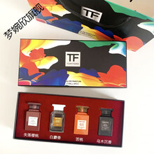tf香水乌木沉香汤姆香水乌木沉香灰色香根草白麝香荆棘玫瑰阳光琥珀白日之水Q版5件套苦桃礼物女 苦桃4件套 其他/other