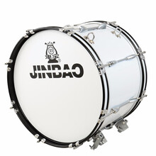 津宝JBMB-1812系列行进乐队大军鼓 行进鼓 管乐队大鼓 带背架专业乐队学校演奏成人学生初学乐器 JBMB-1812 标配