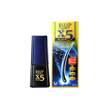 日本原装进口大正制药RiUP X5剂头发增长液浓密黑 脂溢性液 60ml/瓶 1瓶装