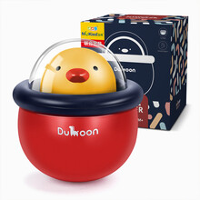 儿童玩具小鸡不倒翁宝宝大号早教安抚婴儿摇铃男孩女孩益智玩具0-3岁 萌鸡不倒翁【红色】