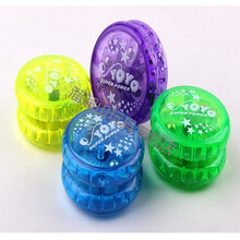 儿童玩具男孩花式合金属小学生死睡眠溜溜球悠悠球 1个塑料发光活睡眠溜溜球