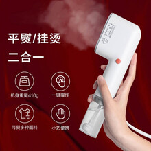 小手持挂烫机创意迷你便携蒸汽熨斗家用熨烫机新款烫衣机 艾纳家 白色 默认1