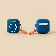 奴玛尼漫步者lollipods保护套创意lollipodsplus无线蓝牙耳机套lolipods硅胶 漫步者Lollipods/plus【蓝色小熊】