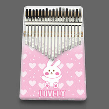 17音彩色画拇指琴卡林巴网红乐器kalinba初学 ZA106