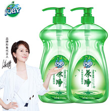 巧白（JOBY）1108g绿茶清香果蔬洗洁精洗涤灵清洁剂 茶净1.108kg*2瓶