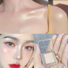 火烈鸟高光闪粉土豆泥脸部身体提亮单色钻石生姜高光便携平价学生 香槟金