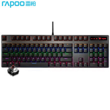 京品数码
雷柏（Rapoo） V500PRO 机械键盘 有线键盘 游戏键盘 104键混光键盘 吃鸡键盘 电脑键盘 黑色 茶轴