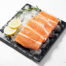 【顺丰速运】三文鱼新鲜鱼排中段整段三文鱼骨冷冻鱼扒 2000g