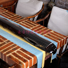 古琴 蕉叶式初学者入门老杉木纯手工演奏级七弦琴教学 黑色蕉叶式古琴