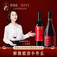 国际	
醉鹅娘 如饴火烈鸟酒红鸟珍藏梅洛+珍藏黑皮诺干红葡萄酒 智利酒庄直供进口葡萄红酒2支装