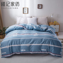 家纺 被套单件 被罩亲肤舒适印花单双人被套 床上用品 邦尼 1.5米X2米被套单件