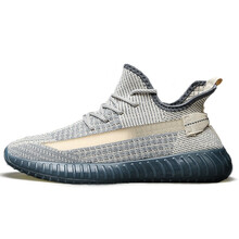 【国际大牌 击穿底价】男女款【2双立减10】品牌定制 科技透气 V2款boss经典舒适透气休闲鞋 Boost牛仔蓝-男款 40