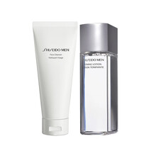 日本直邮 资生堂SHISEIDO MEN GINZA TOKYO男士爽肤水 清爽控油/保湿 男士洗面奶+保湿紧致爽肤水 套装