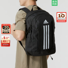 阿迪达斯（adidas）男包女包背包 2024新款运动包出行旅游学生书包电脑包双肩包 IP9774/经典款/三条纹 MISC